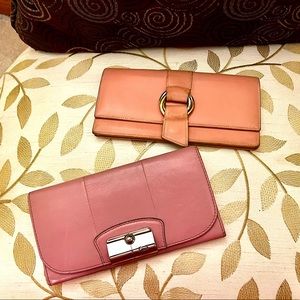 Coach and Cartier Wallet Bundle Pink
